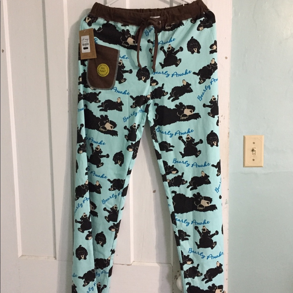 Bear lazy one pjs. Size small.